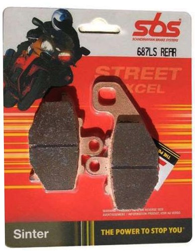 Pastiglie freno posteriori sbs - posteriori,